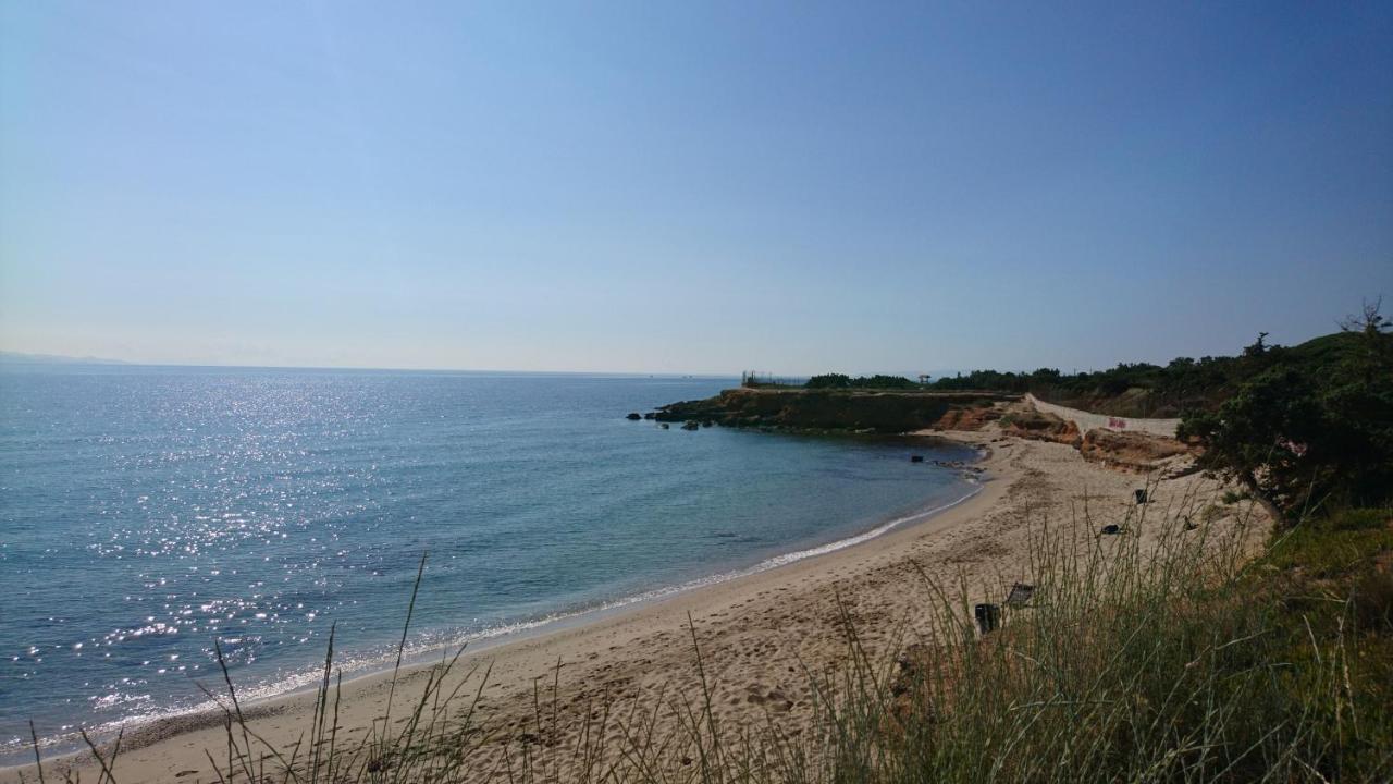 Summerhouse Peggy: Close To Athens Airport By The Sea Artemida  Luaran gambar